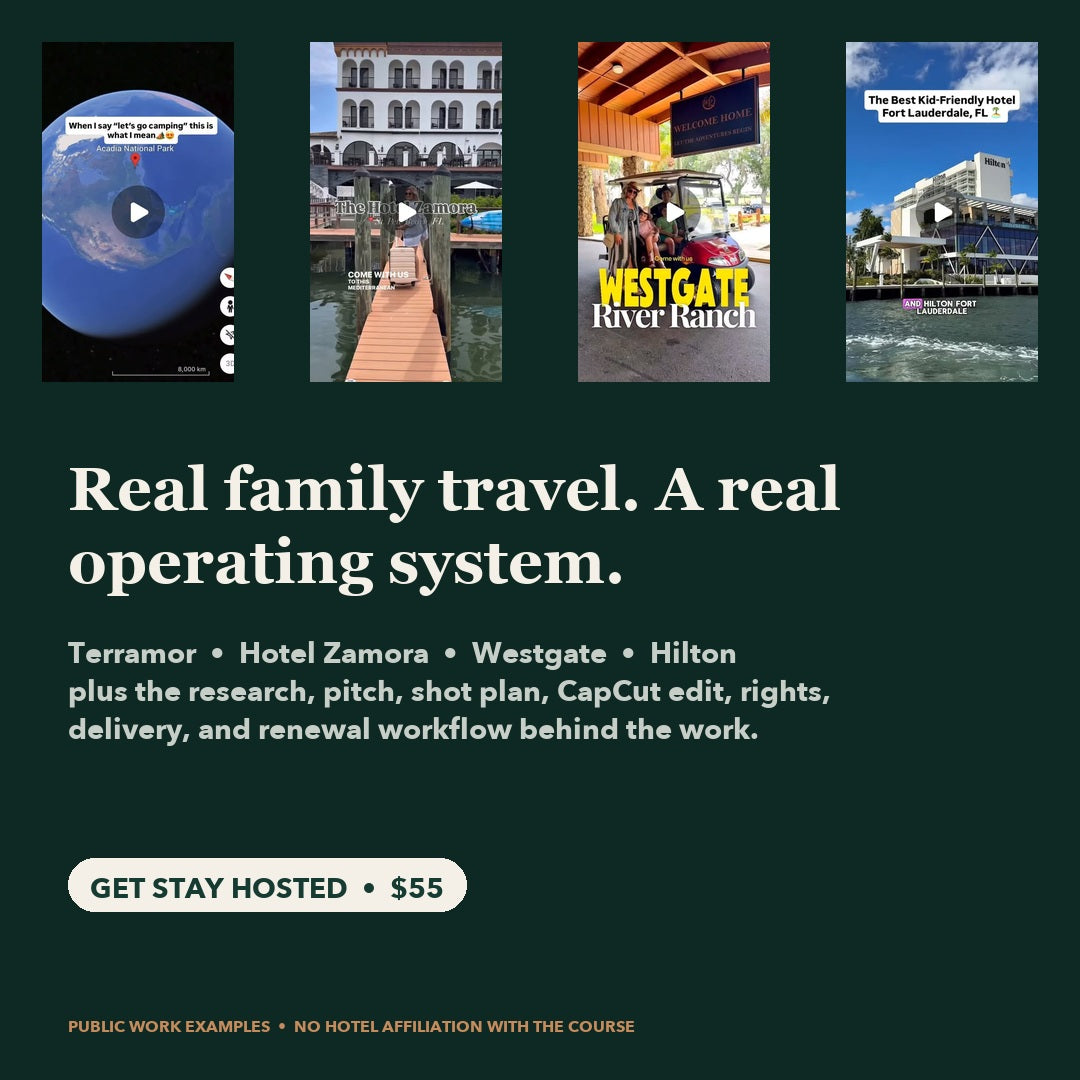 Stay Hosted — The Hotel Partnership Playbook