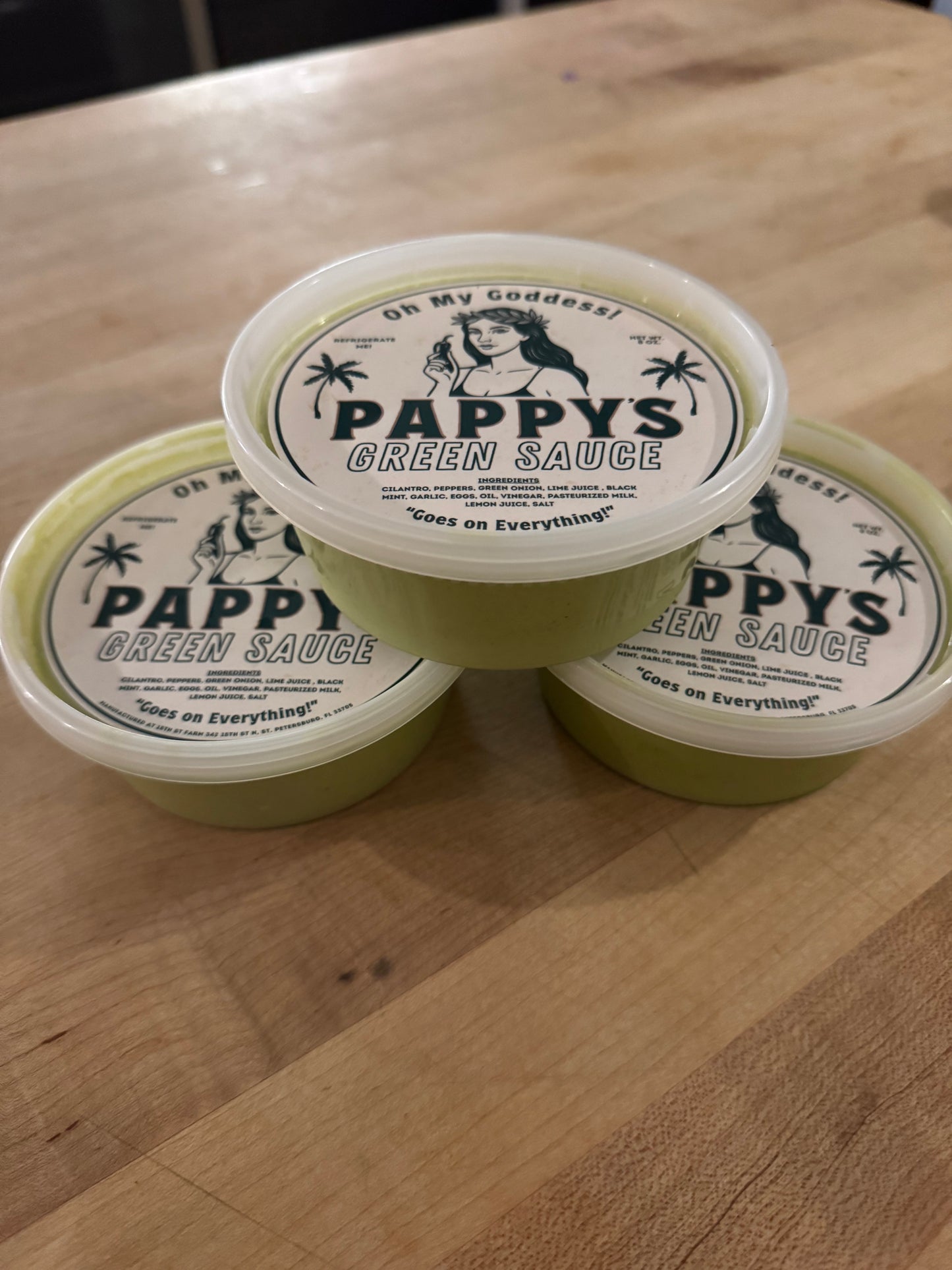 Pappys Green Sauce