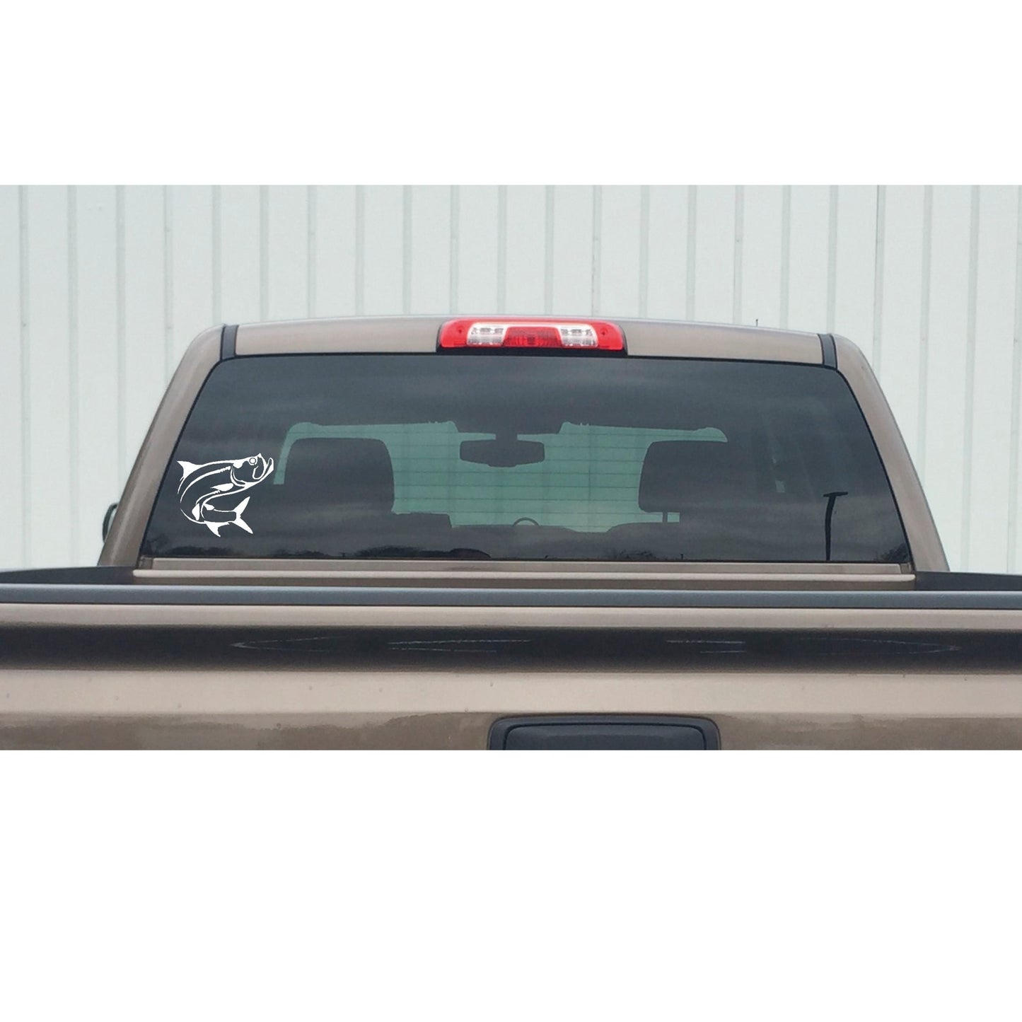 TARPON 3 Fishing Window Decal - TARPON 3 Fishing Window Sticker - 7483