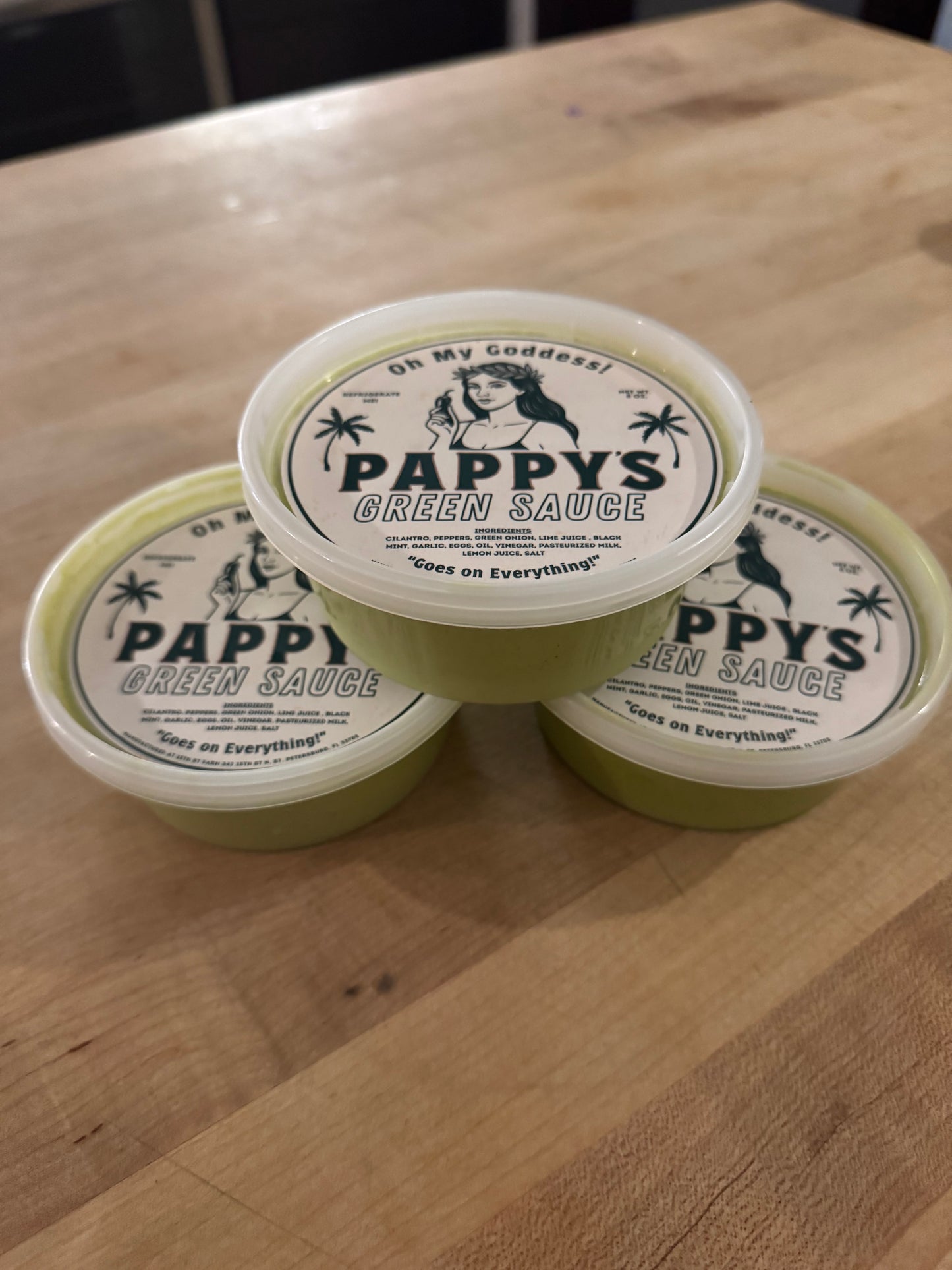 Pappys Green Sauce