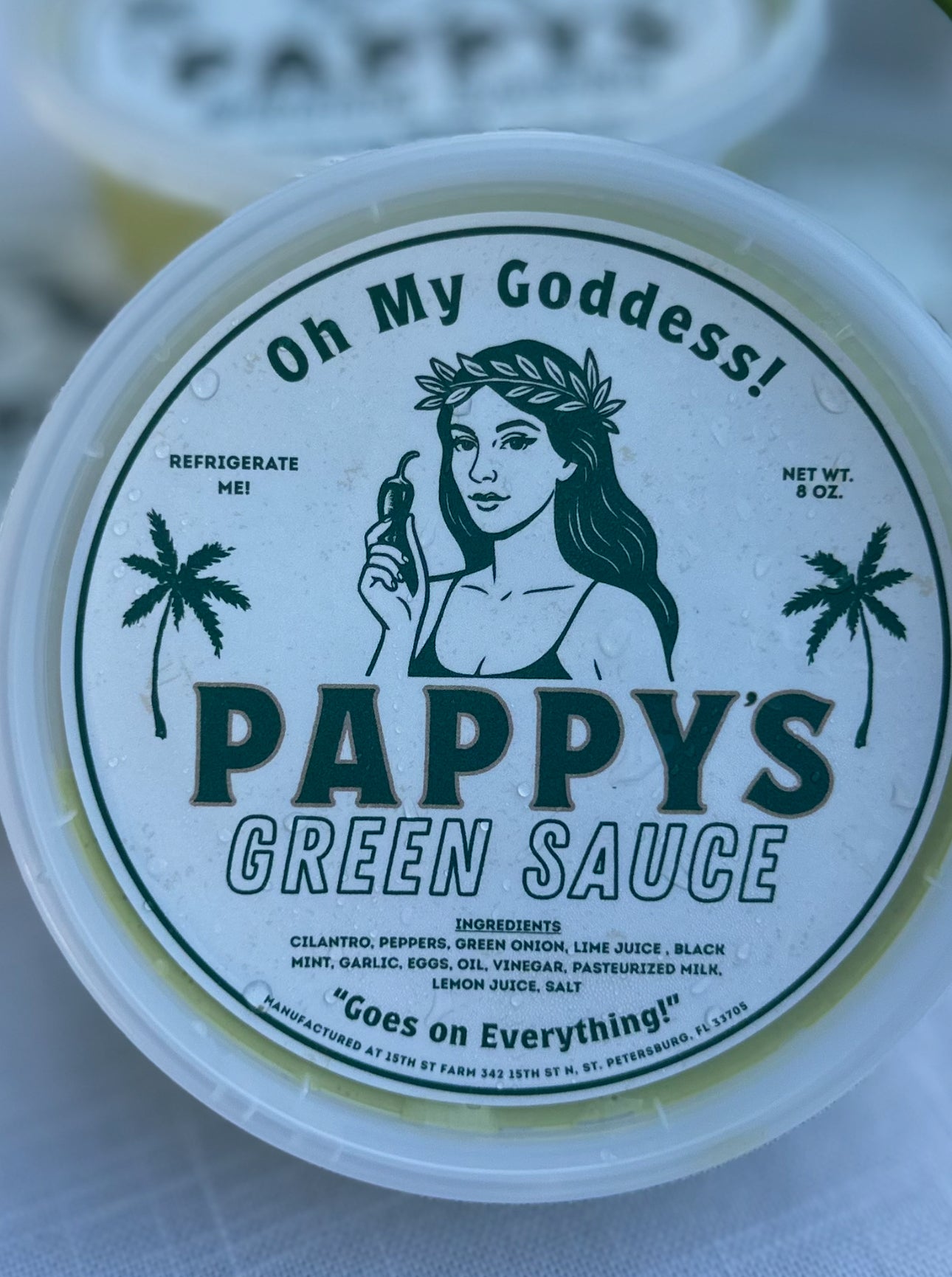Pappys Green Sauce