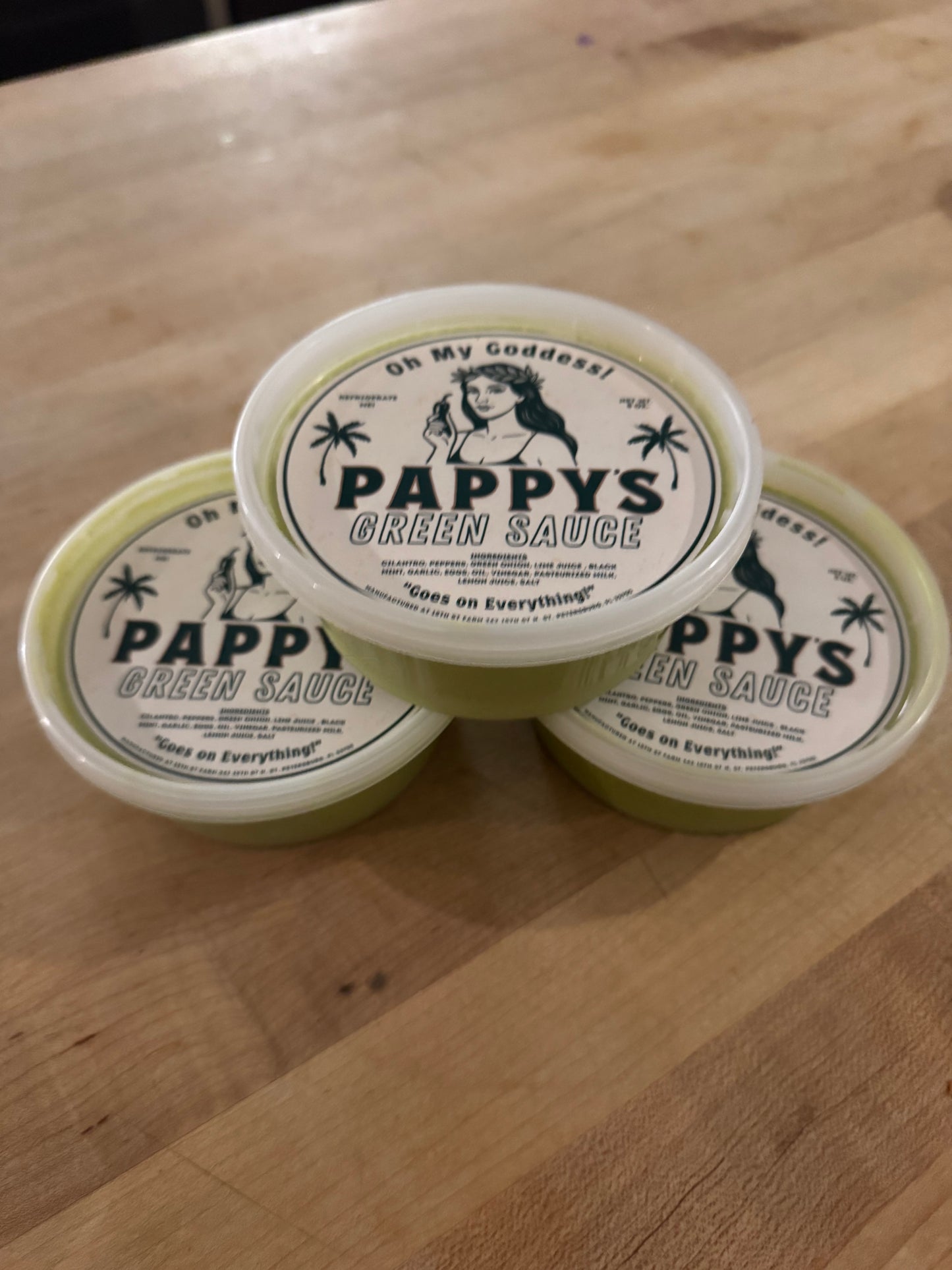 Pappys Green Sauce