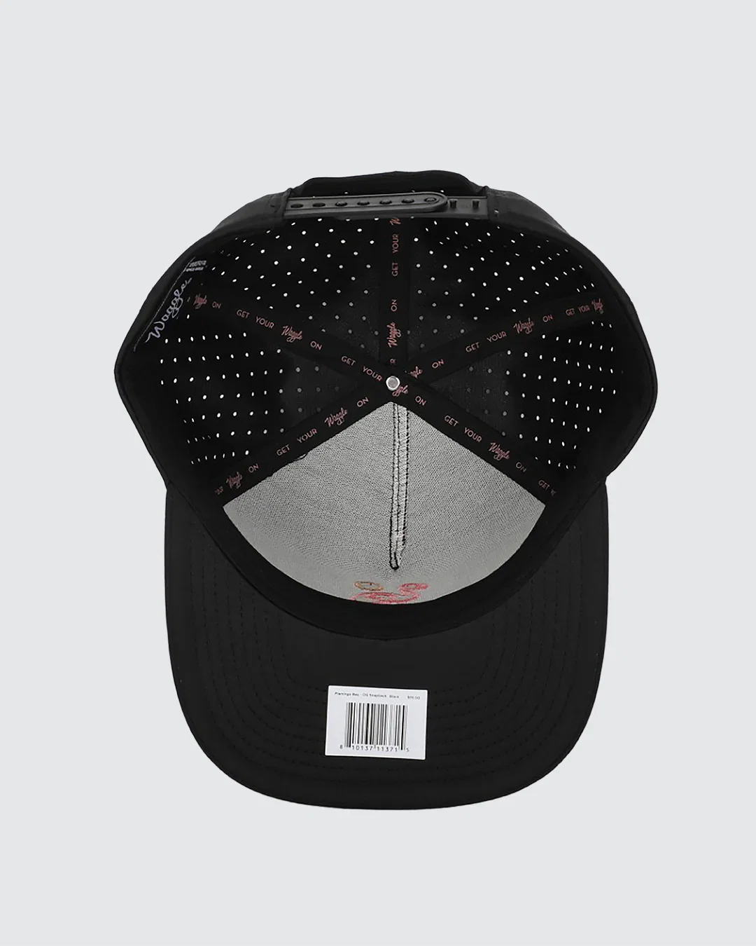 Waggle Original Snapback Hat - Flamingo Bay