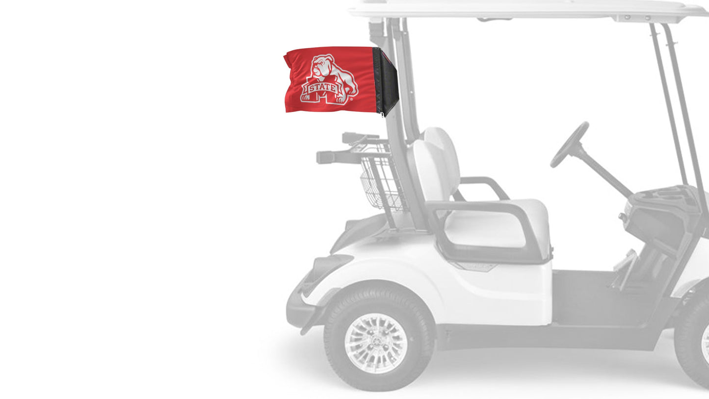 Mississippi State 11"x17" Forever Wave Flag for Golf Carts