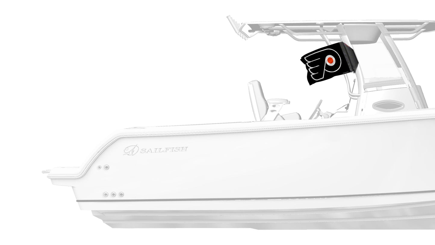 Philadelphia Flyers 11"x17" Forever Wave Flag for Boats