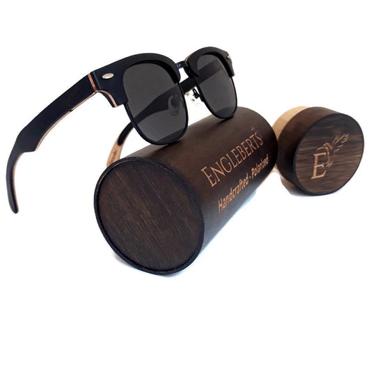 Skateboard Multi-Layer-Club Sunglasses, Polarized Lenses, With Case