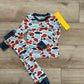 Camo fish bamboo pj set