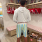 Lainsnow X The Last Mango- Men’s Sunset Beach Broadshorts - Blue Heaven Stripes