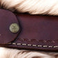 Handmade Folding Knife – 3" Damascus Steel Blade