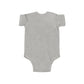 Angelfish Baby Bodysuit — Blue Aquarium Fish Infant Onesie