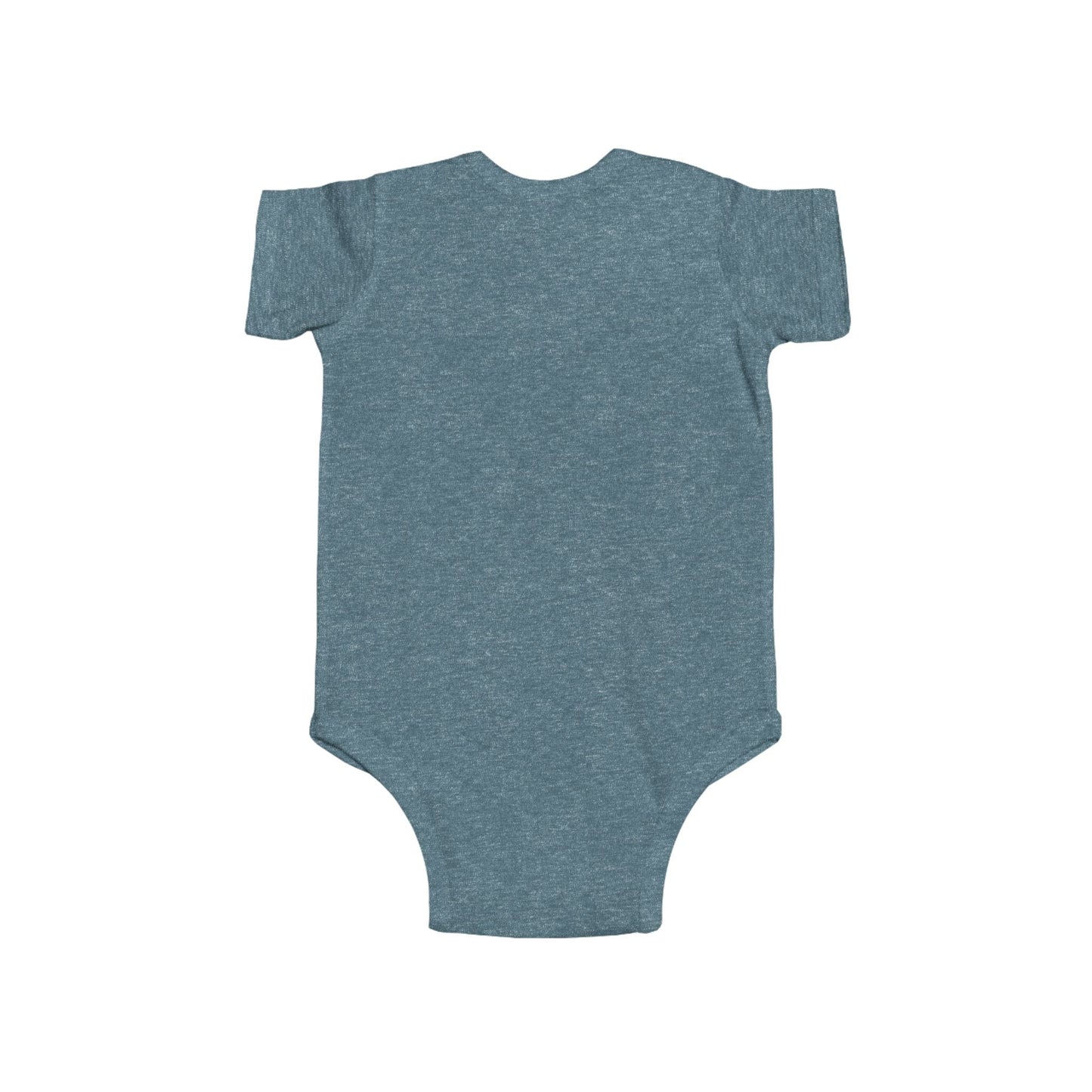 Angelfish Baby Bodysuit — Blue Aquarium Fish Infant Onesie