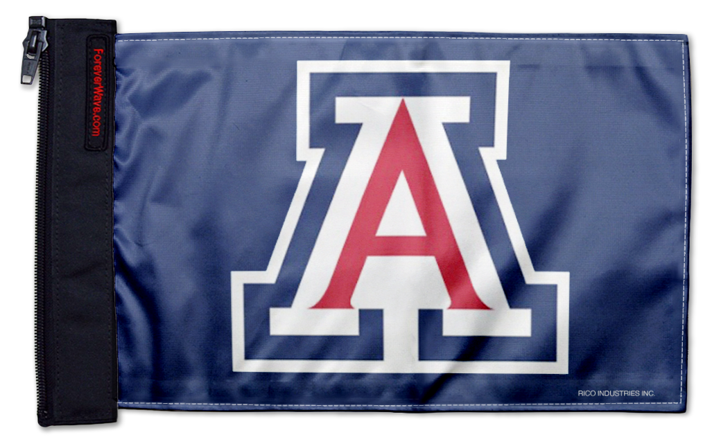 Arizona 11"x17" Forever Wave Flag for Boats