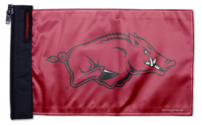 Arkansas 11"x17" Forever Wave Flag for Jeep Wrangler JK 2-Door 2007-2018