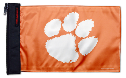 Clemson 11"x17" Forever Wave Flag for Bronco