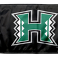 Hawaii Warriors 11"x17" Forever Wave Flag for Jeep Wrangler JKU 4-Door 2007-2018