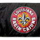 Louisiana Lafayette 11"x17" Forever Wave Flag for Jeep Wrangler JK 2-Door 2007-2018