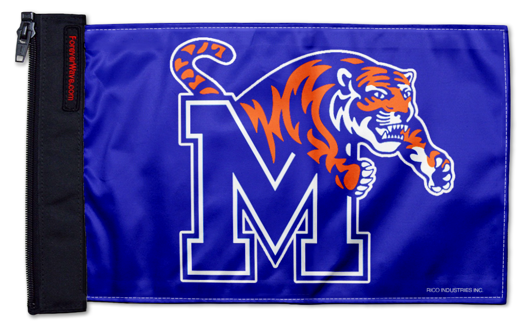 Memphis 11"x17" Forever Wave Flag for Bronco
