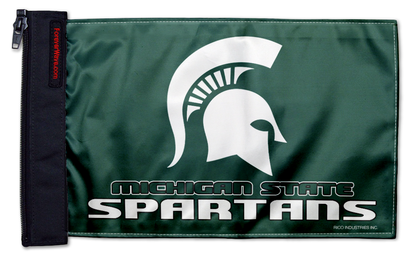 Michigan State 11"x17" Forever Wave Flag for Jeep Wrangler TJ 1996-2006