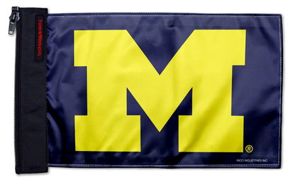 Michigan 11"x17" Forever Wave Flag for Jeep Wrangler JKU 4-Door 2007-2018