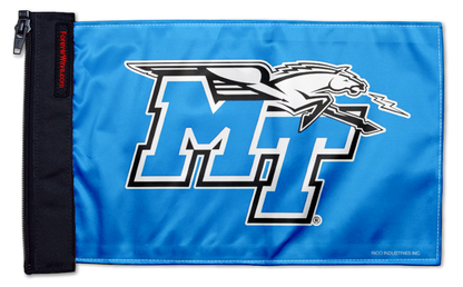 Middle Tennessee State 11"x17" Forever Wave Flag for Jeep Wrangler JK 2-Door 2007-2018