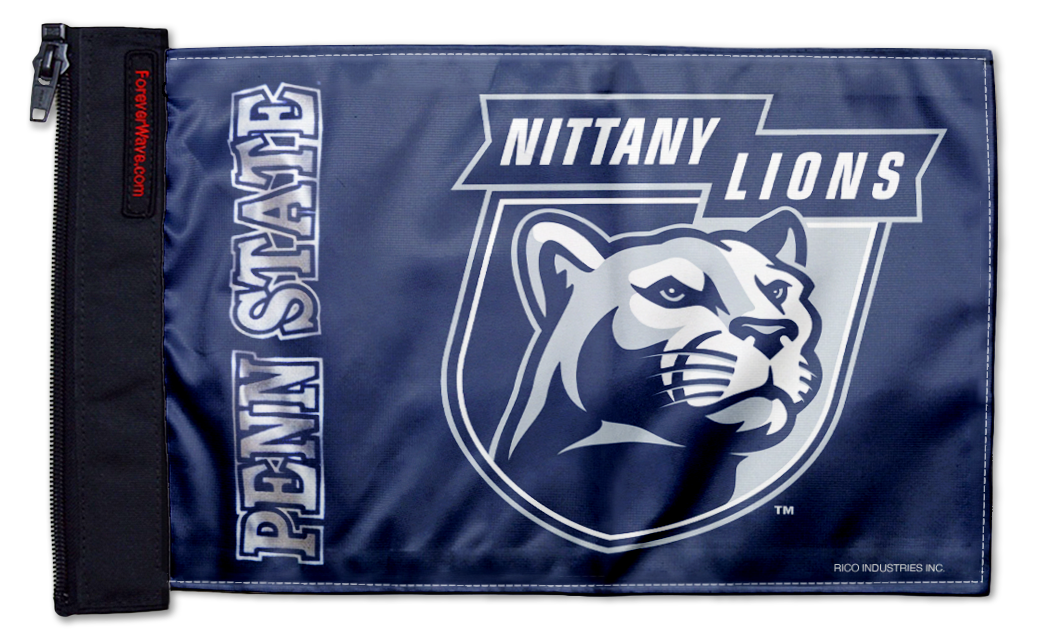 Penn State 11"x17" Forever Wave Flag for Golf Carts