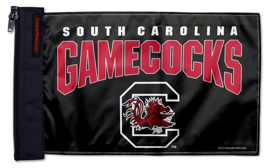South Carolina 11"x17" Forever Wave Flag for Jeep Wrangler LJ 2003-2006