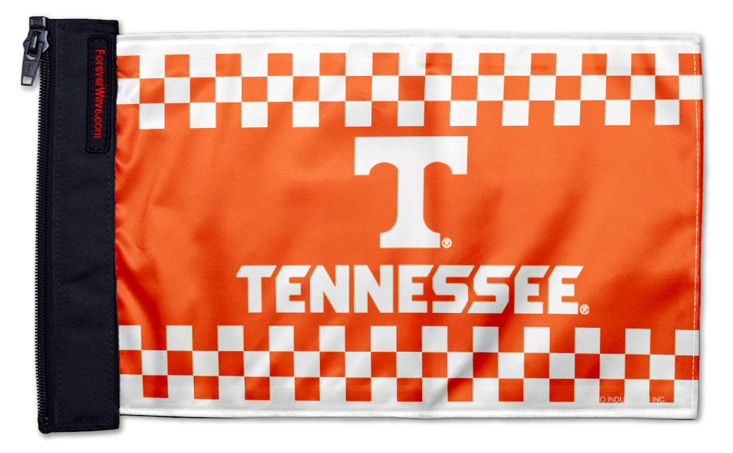 Tennessee 11"x17" Forever Wave Flag for Boats