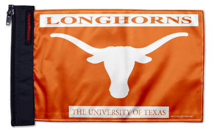 Texas Longhorns 11"x17" Forever Wave Flag for Jeep Wrangler JK 2-Door 2007-2018
