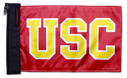 Southern California USC 11"x17" Forever Wave Flag for Jeep Wrangler CJ-7 and CJ-8 1976-1986