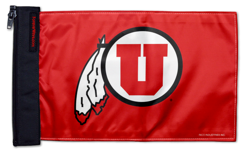 Utah 11"x17" Forever Wave Flag for Jeep Wrangler YJ 1986-1995