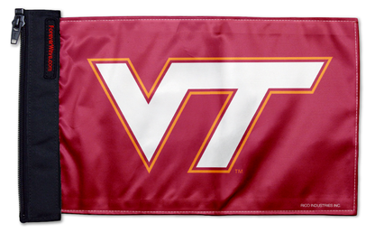 Virginia Tech 11"x17" Forever Wave Flag for Jeep Wrangler YJ 1986-1995