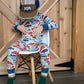 Camo fish bamboo pj set