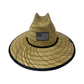 Patriot American Flag Beach Lifeguard Straw Hat