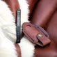 Custom Handmade Damascus Pocket Knife – 3" Blade