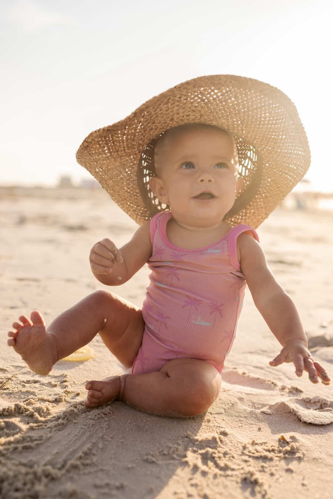 Lainsnow X The Last Mango: Mini Charleston One Piece- Permanent Vacation Pitaya