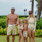 Lainsnow X The Last Mango- Men’s Sunset Beach Broadshorts- Tiki Bar