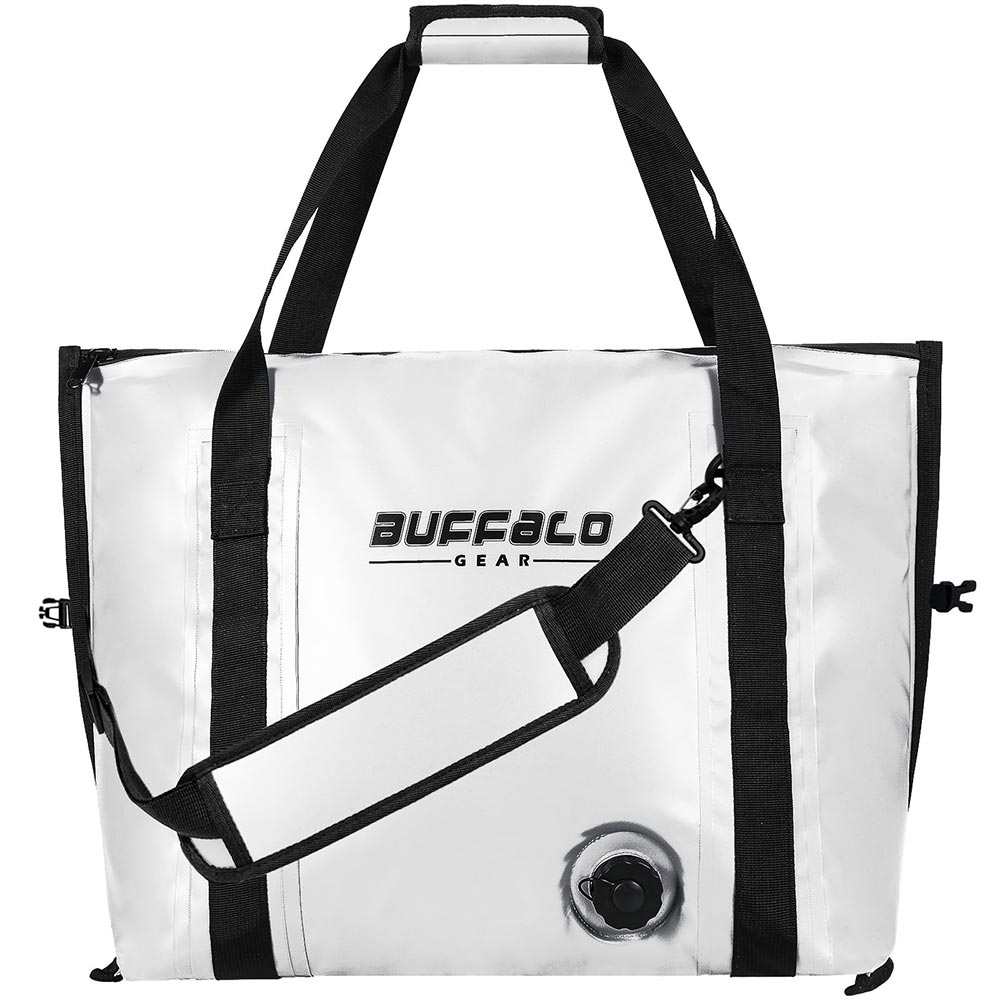 27QT Insulated Fish Cooler Bag, Flat Bottom