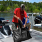 32'' Waterproof Fish Bag With Aerator Pocket for Live Bait