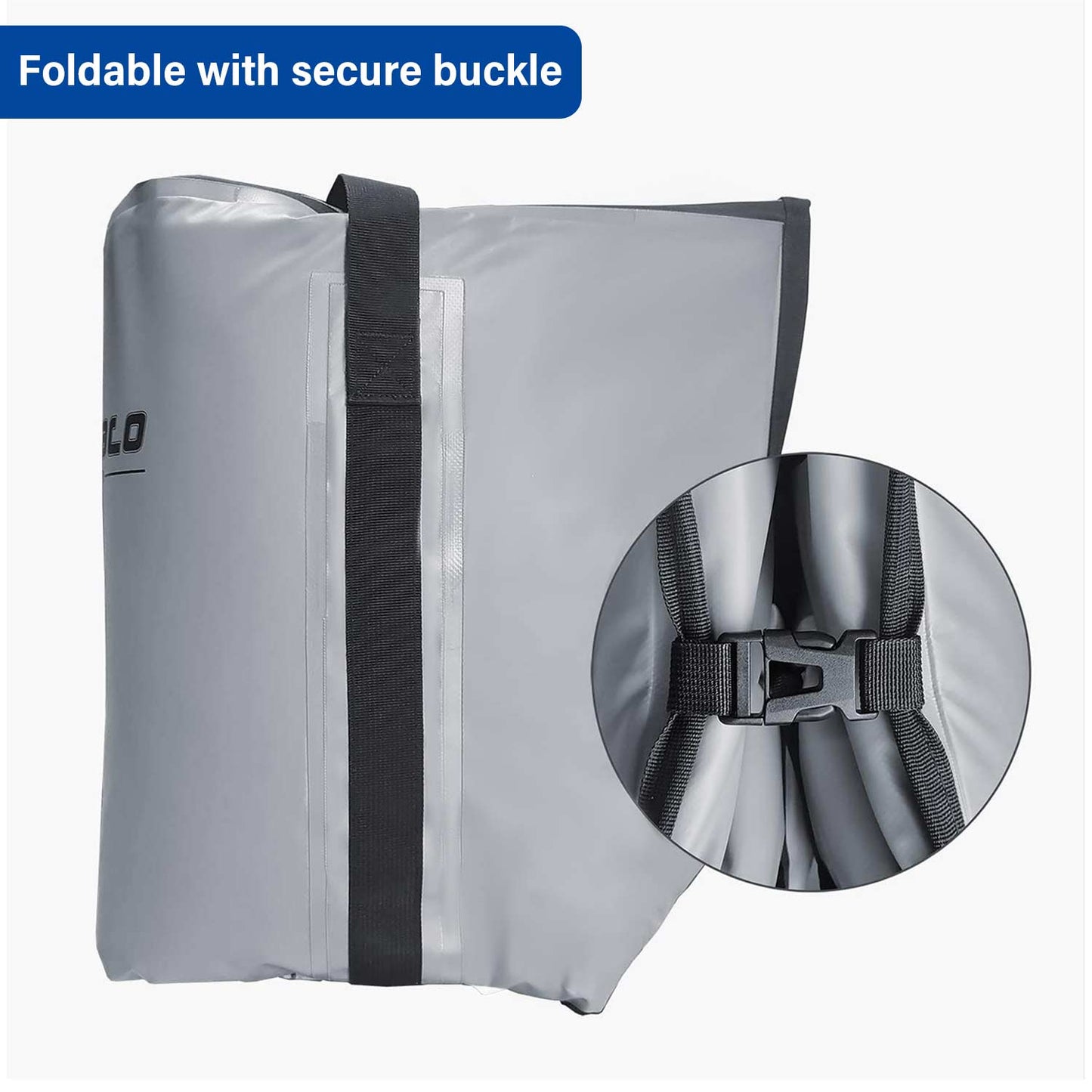 37QT Seamless Insulated Fish Cooler Bag