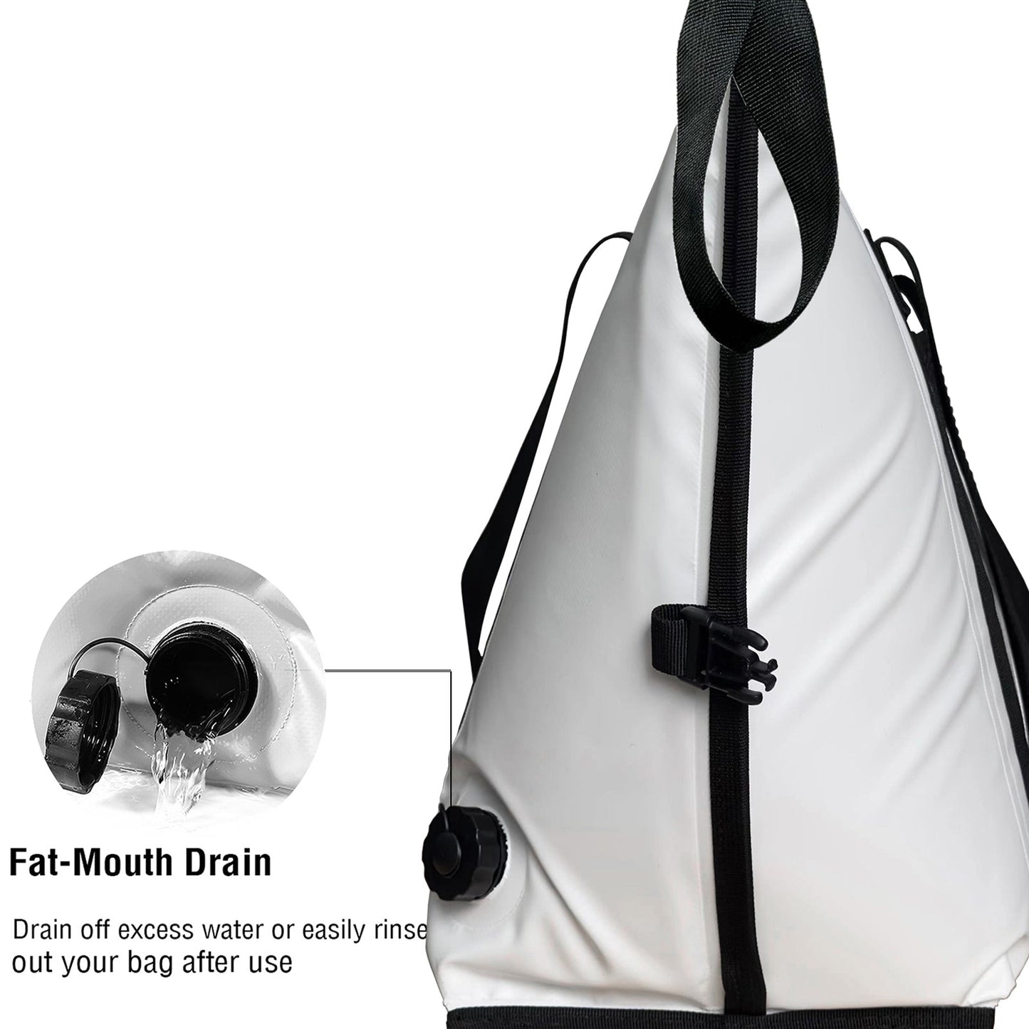 45QT Fish Cooler Bag With Flat Bottom