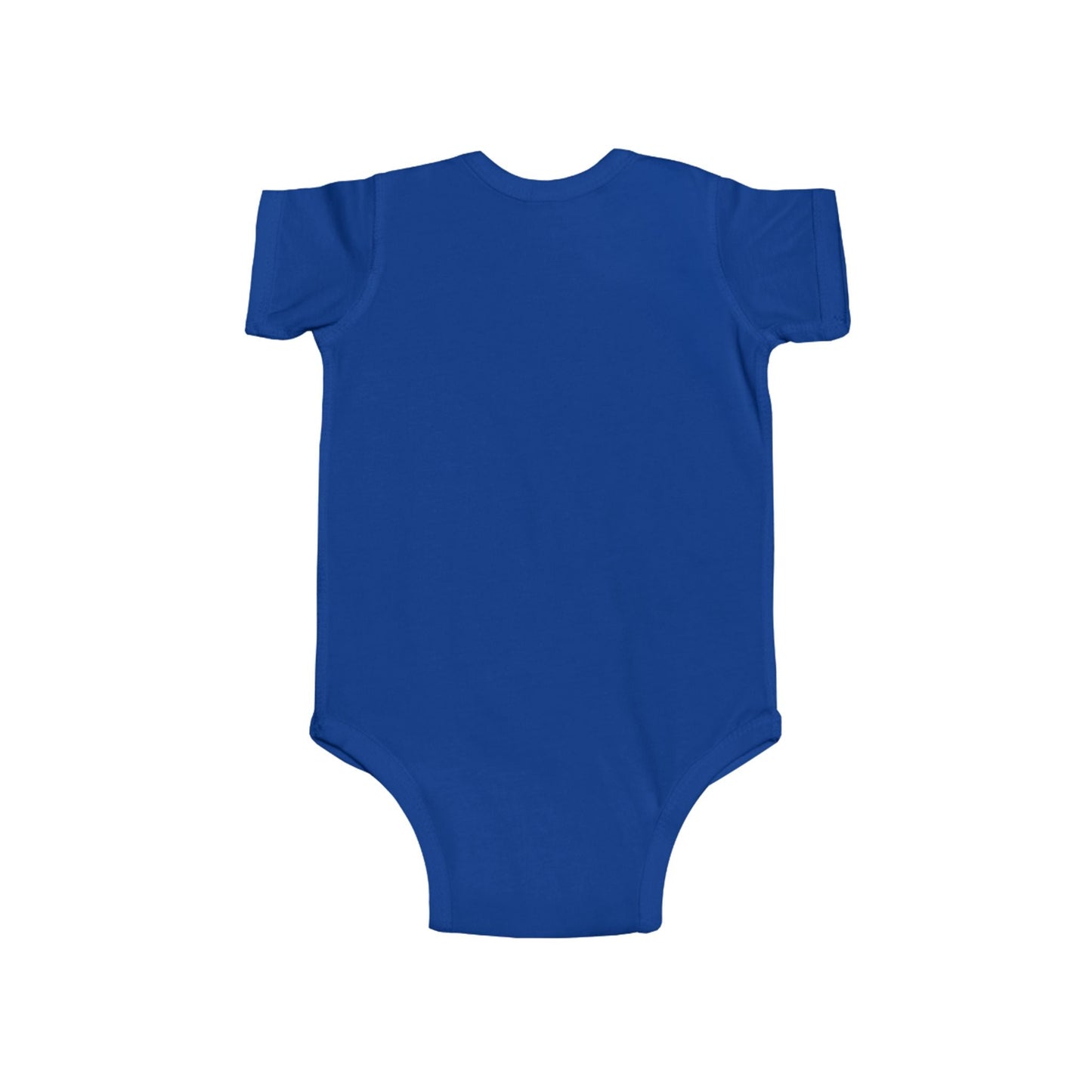 Angelfish Baby Bodysuit — Blue Aquarium Fish Infant Onesie