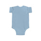 Angelfish Baby Bodysuit — Blue Aquarium Fish Infant Onesie
