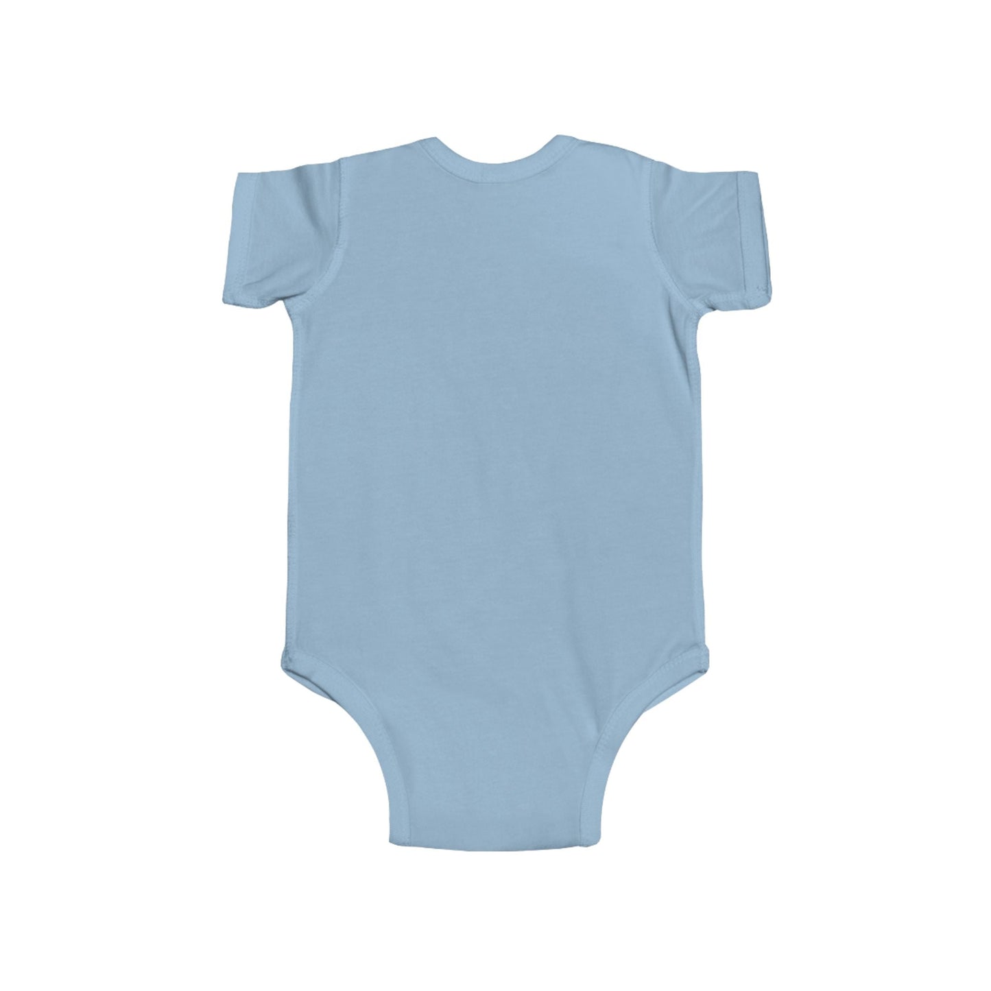 Angelfish Baby Bodysuit — Blue Aquarium Fish Infant Onesie