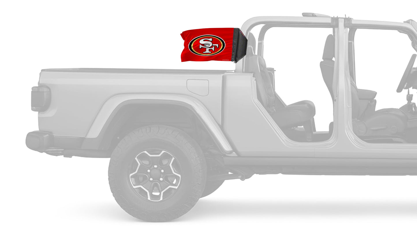 San Francisco 49ers 11"x17" Forever Wave Flag
