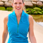 Get Soaked Sleeveless Swim Top with Built-in Bra