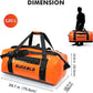 127QT Duffel Dry Bag With Waterproof Zipper