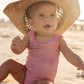 Lainsnow X The Last Mango: Mini Charleston One Piece- Permanent Vacation Pitaya