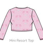 Lainsnow x The Last Mango - Mini Resort Top- Permanent Vacation- Pitaya