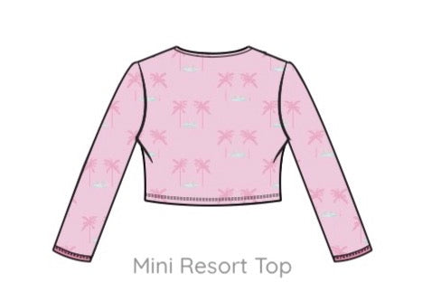 Lainsnow x The Last Mango - Mini Resort Top- Permanent Vacation- Pitaya