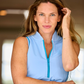 Get Soaked Sleeveless Swim Top with Built-in Bra